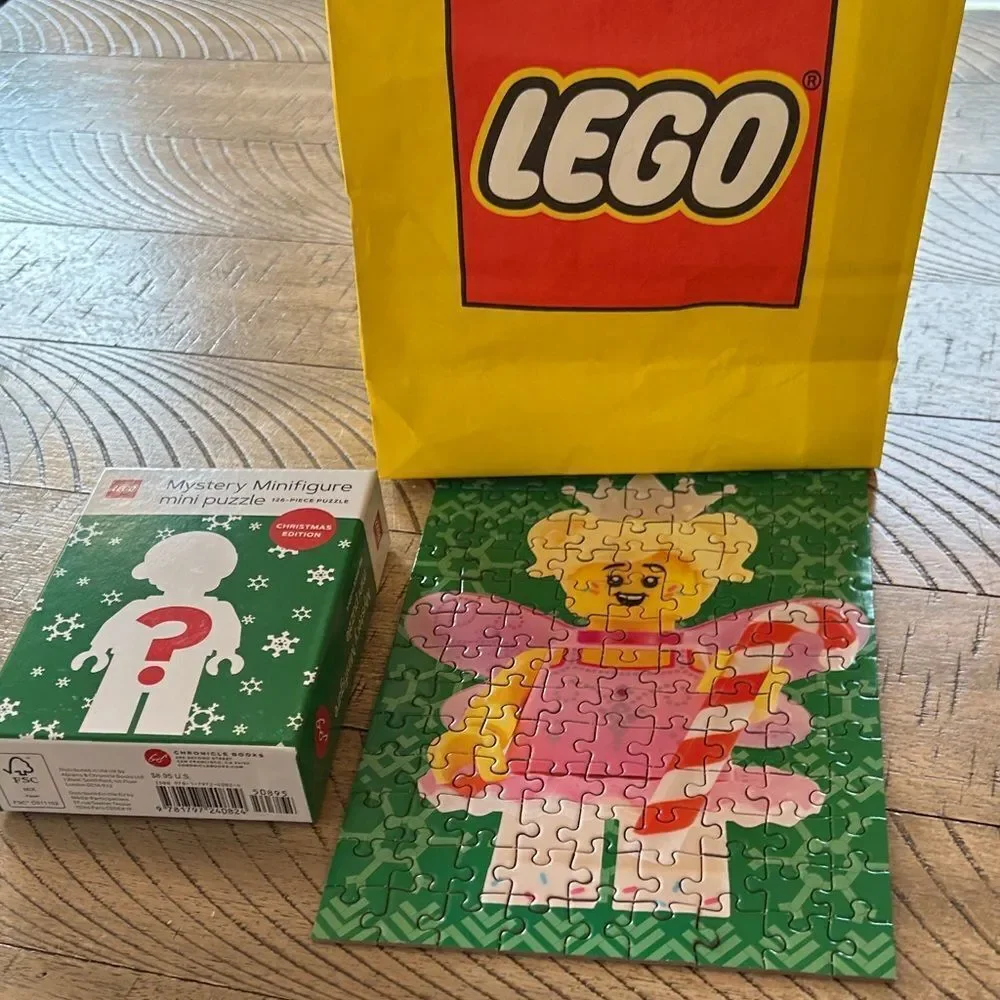 LEGO Mystery Minifigure Mini Puzzle - 🧩 Christmas 🎄 Edition Fairy 🧚‍♀️ 😇
